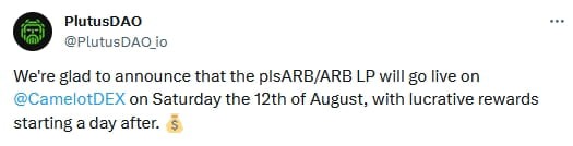 PlutusDAO在ARB质押提案背后的解读：巧妙地翻转基本面