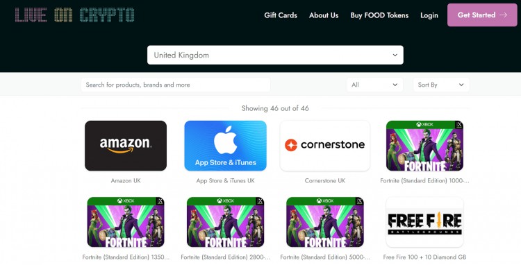 Live on Crypto Review：最佳加密货币礼品卡商店？