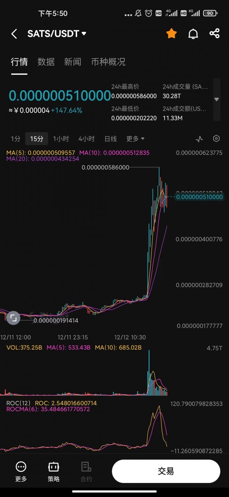 Binance上线1000SATS 1