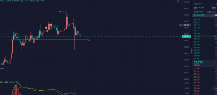 ORDI暂时回落，看好后市反弹