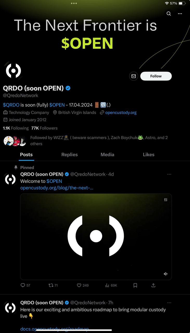 [牛牛说币]Qredo更名OPEN，链上资管赛道真能杀出一匹黑马？