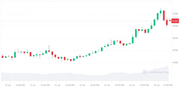 随着狗狗币 ETF 谈判升温，狗狗币交易量激增 90%